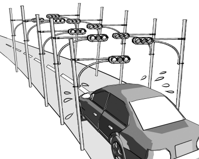 长江日报:交通信号灯 多多益善?(漫画)
